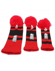 Golfheadsox - rot/schwarz (Chicago)