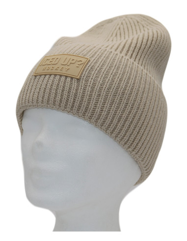 IU Hockey Beanie Oatmeal