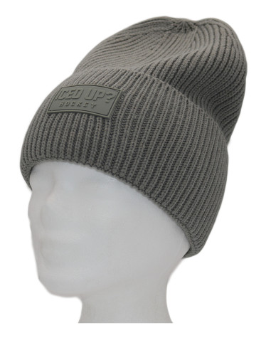 IU Hockey Beanie Grey