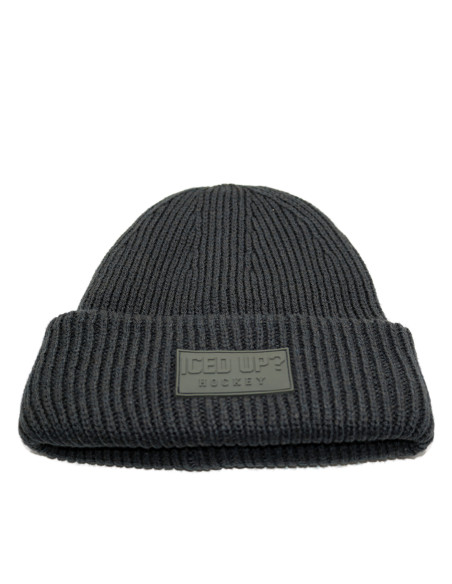 IU Hockey Knit Beanie Dark Grey IU Hockey Knit Beanie Dark Grey