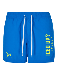 ICED UP? Swim Short Blue
