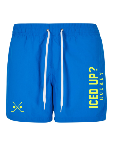 ICED UP? Swim Short Blue