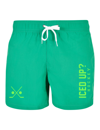 ICED UP? Swim Short Green