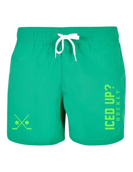 ICED UP? Swim Short Green