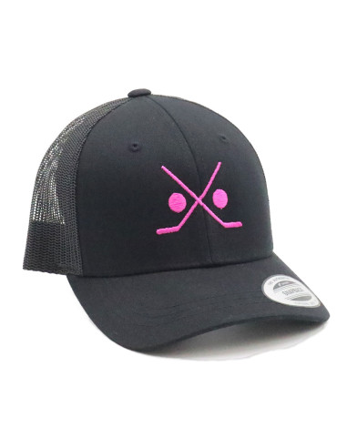 IU Hockey Trucker Kids Pink