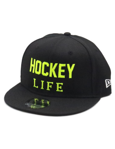 Hockey LIFE NEW ERA 9FIFTY SNAPBACK Neon Yellow