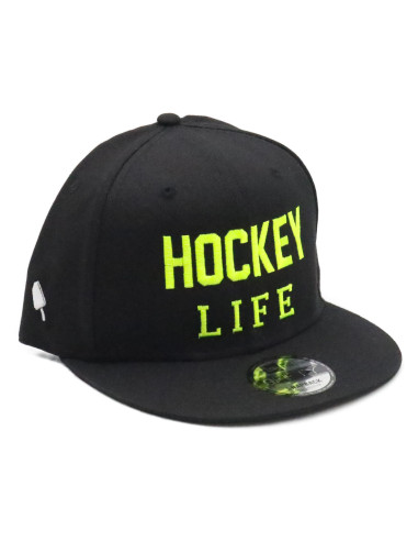 Hockey LIFE NEW ERA 9FIFTY SNAPBACK Neon Yellow