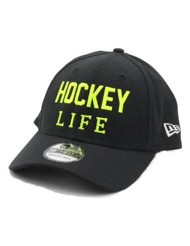 Hockey Life NEW ERA 9forty Curved Neon Yellow