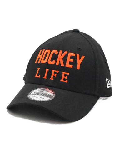 Hockey Life NEW ERA 9forty Curved Neon Orange