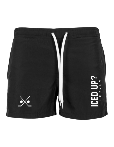 ICED UP? Swim Short Black