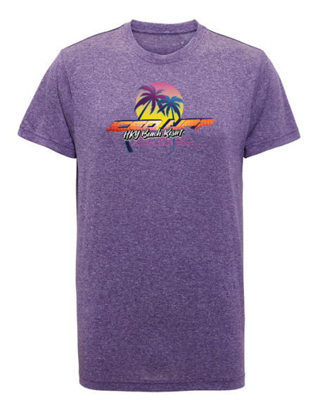 IU HKY Beach Resort performance Shirt