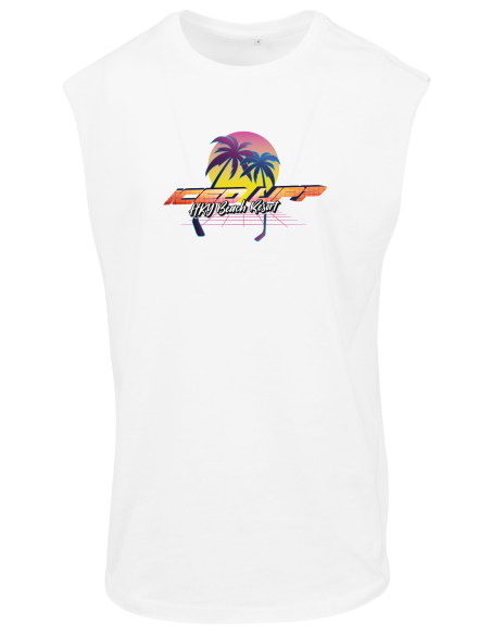 IU HKY Beach Resort Sleeveless Tee IU HKY Beach Resort Sleeveless Tee