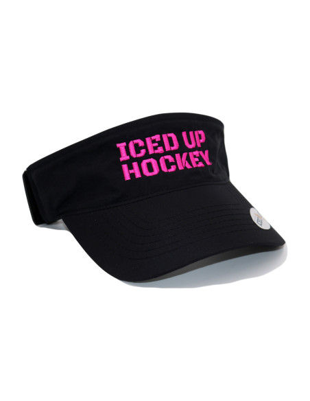 IU Hockey Visor Curved Black IU Hockey Visor Curved Black