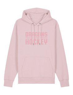 Dragons Hockey Hoodie Pink