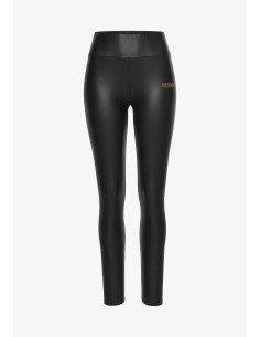 IU Leder Leggings Woman High Waist