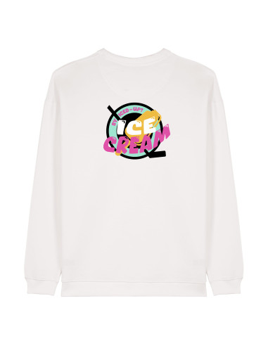 IceCream Oversize Crewneck  Woman