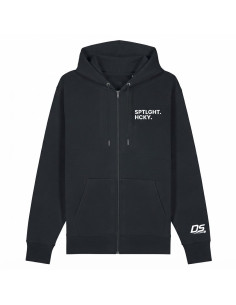 SPTLGHT. HCKY. Zipper Black