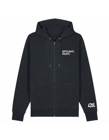 SPTLGHT. HCKY. Zipper Black