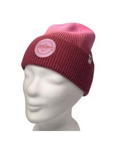 Face-Off Dip-Dye Beanie Pink