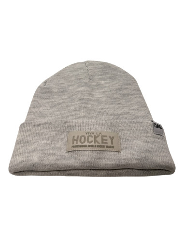Viva La Hockey Beanie Grey
