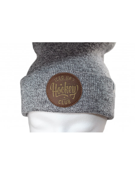 IU Hockey Club Beanie Heather Grey