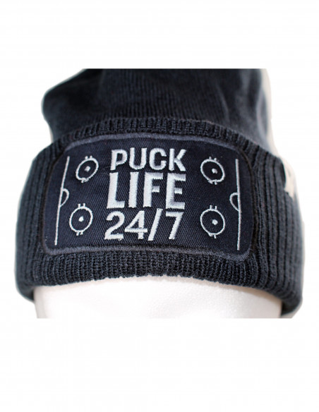 Puck Life 24/7 Pom Beanie