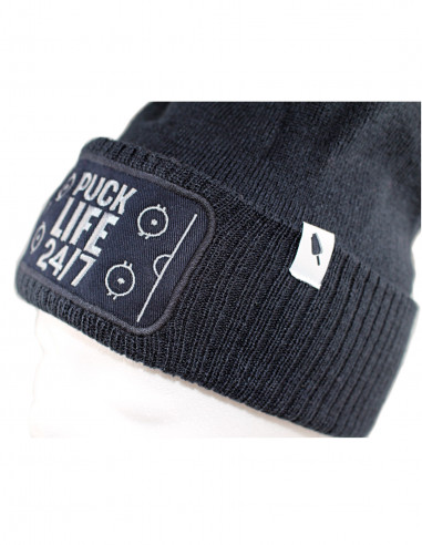 Puck Life 24/7 Pom Beanie