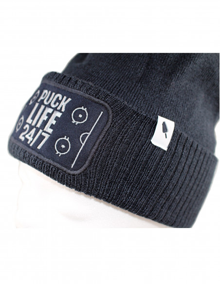 Puck Life 24/7 Pom Beanie