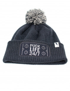 Puck Life 24/7 Pom Beanie 2