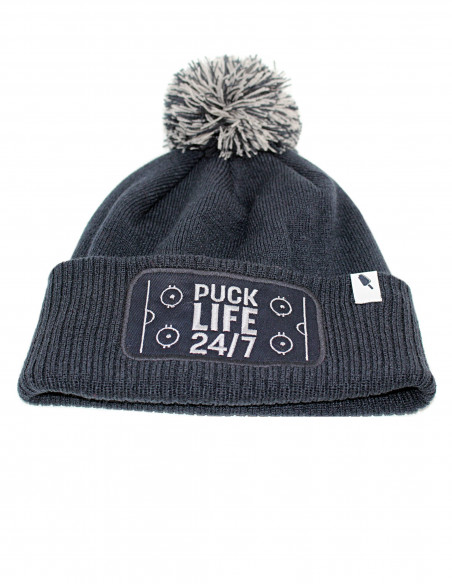 Puck Life 24/7 Pom Beanie