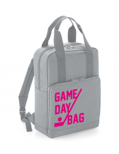 Gameday Bag Two Way Handle Silver