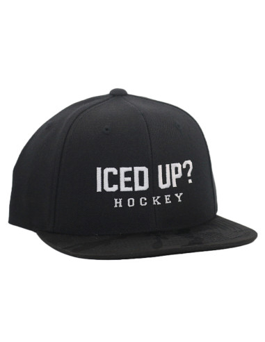 IU Hockey Snapback Black Camo