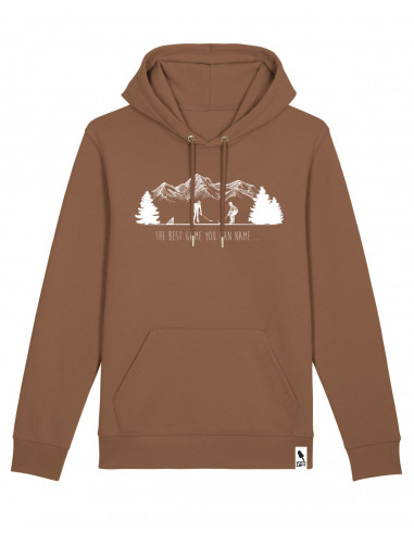 Best Game Hoodie Brown